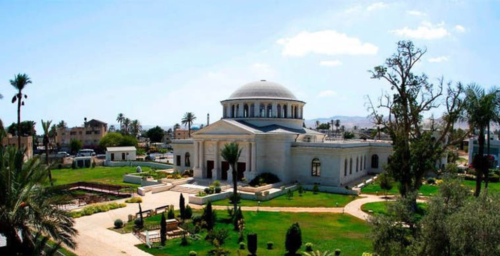 In Jericho, on the West Bank of the Jordan River, the Russian Ecclesiastical Mission built a compound in the late 19th century known as “Al-Madrasa Vazzukhuma”