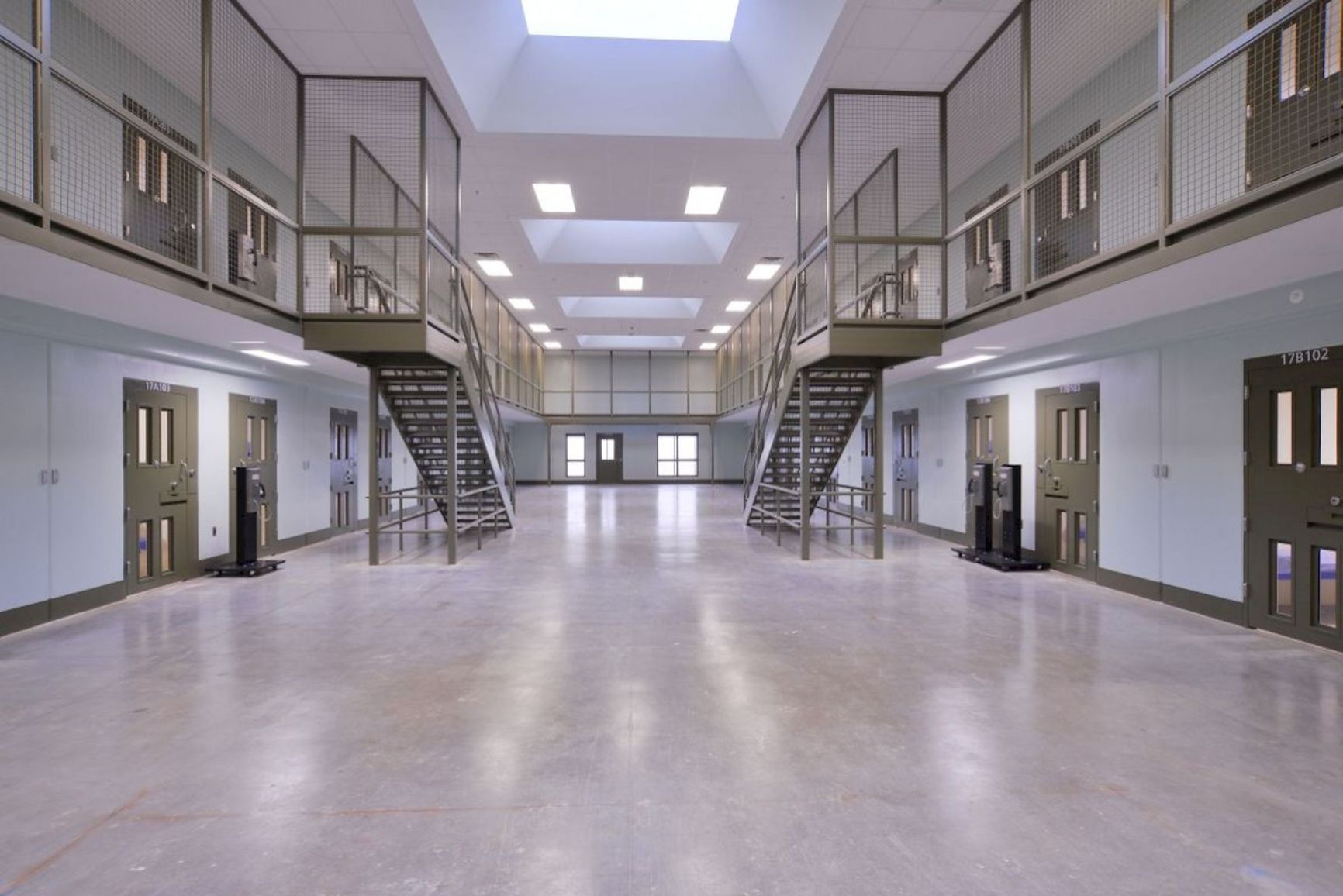 The detention center in Conroe