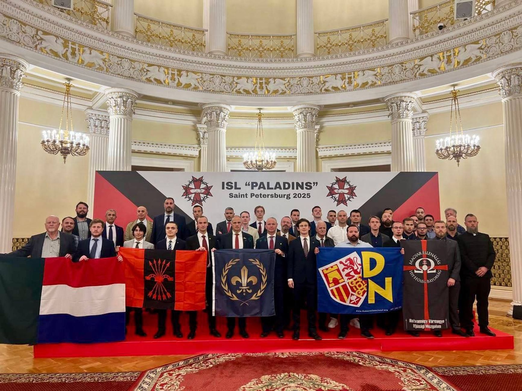 The international fascist congress in St. Petersburg