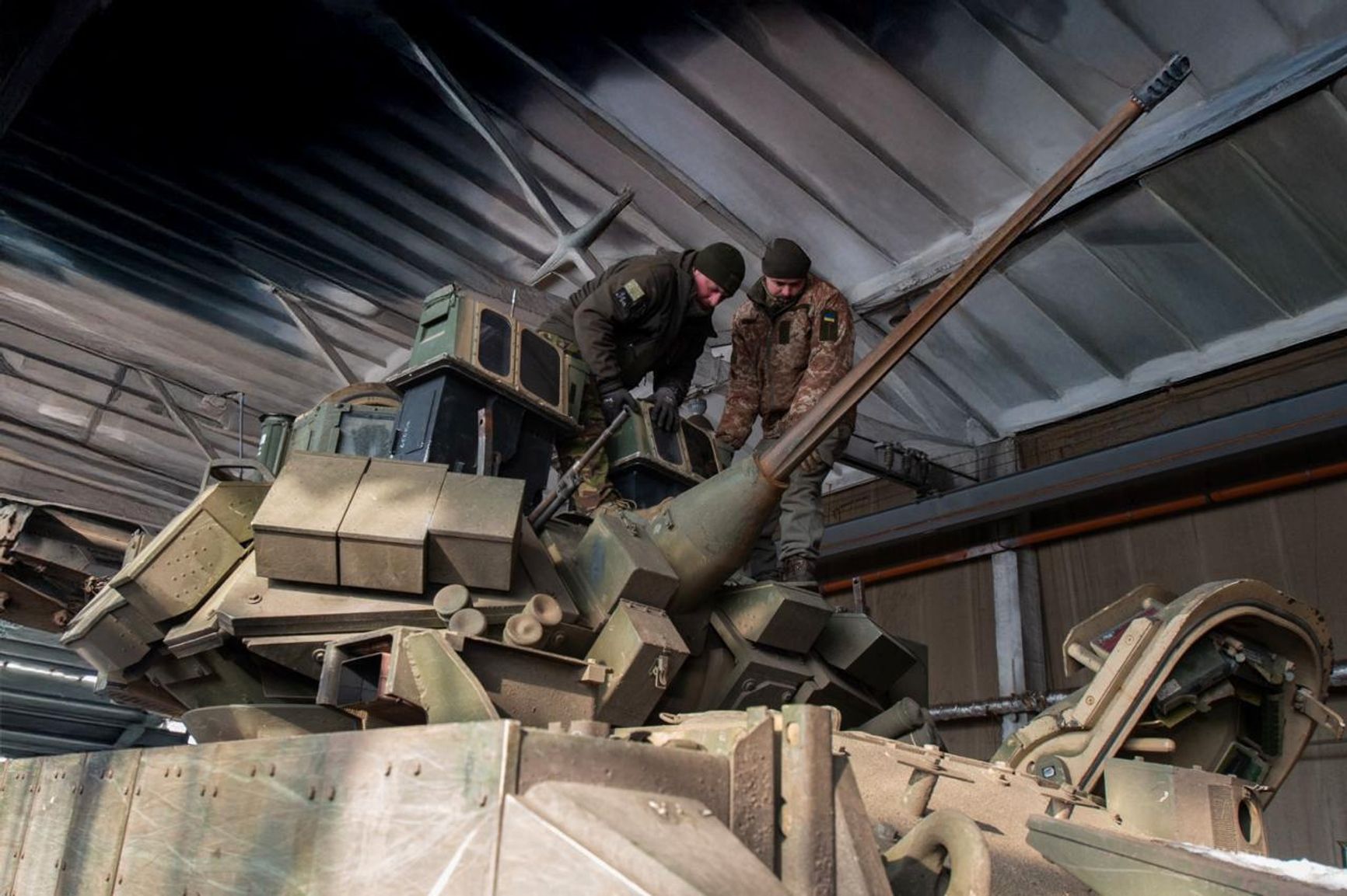 Ремонт БМП Bradley в Украине