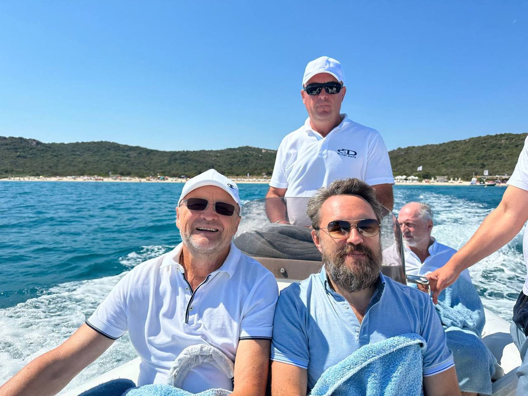 Metropolitan Hilarion on a “working trip” to Sardinia. Photo from Georgy Suzuki’s personal archive